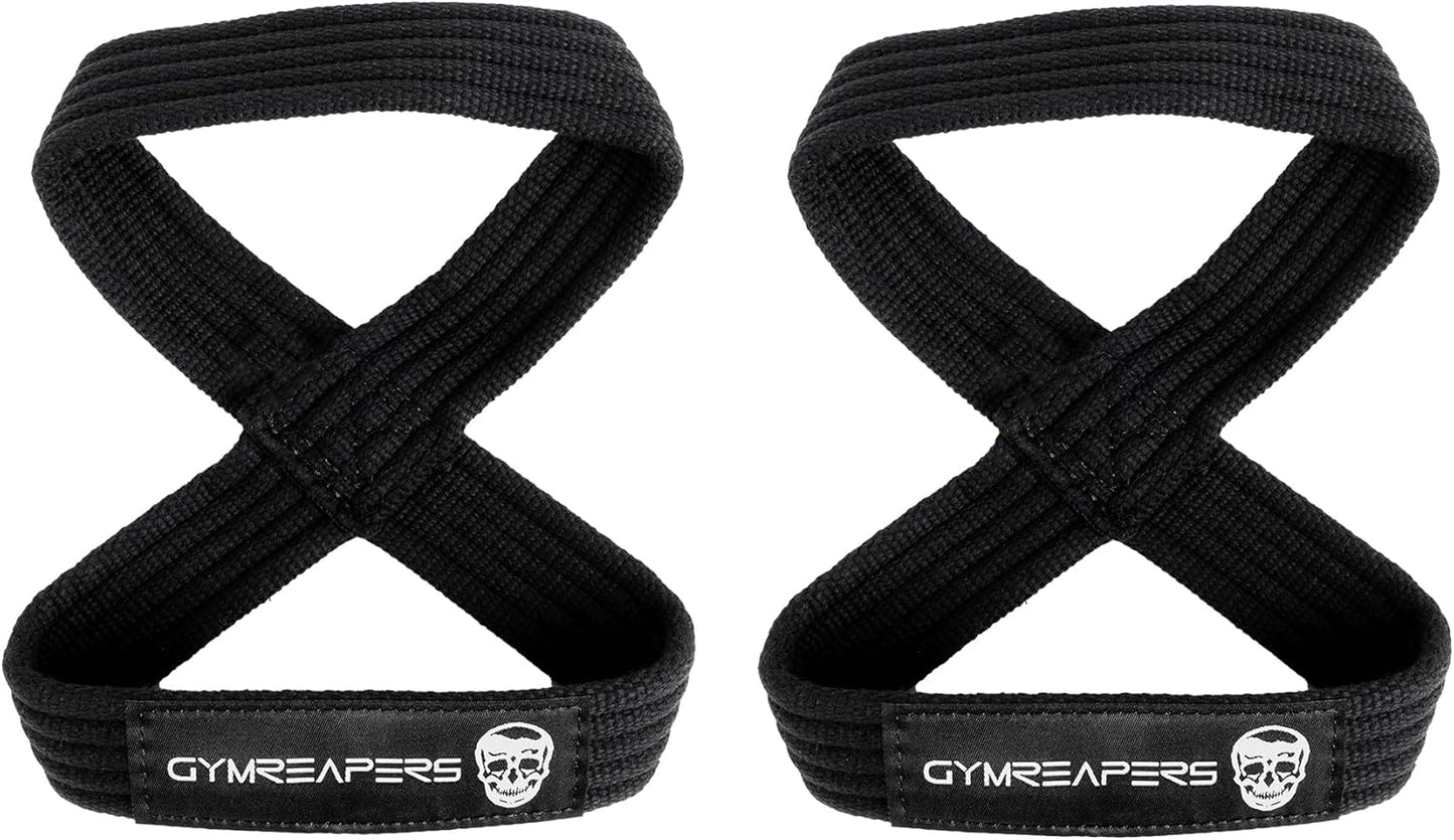 Boost Your Lifts with Figure 8 Lifting Straps! Perfect for Deadlifts, Powerlifting, and Cross Training! 💪🏋️‍♂️ #Weightlifting #StrengthTraining