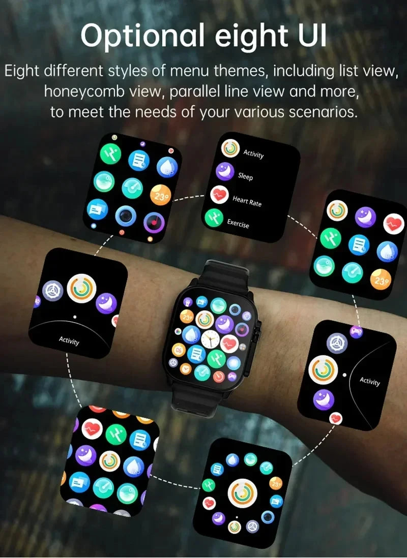 Stay Connected in Style! 💬⌚️ Discover the Ultimate Smart Watch for Heart Health, Sports Tracking & Messages – Perfect for Everyone! #SmartWatch #Fitness #TechTrends