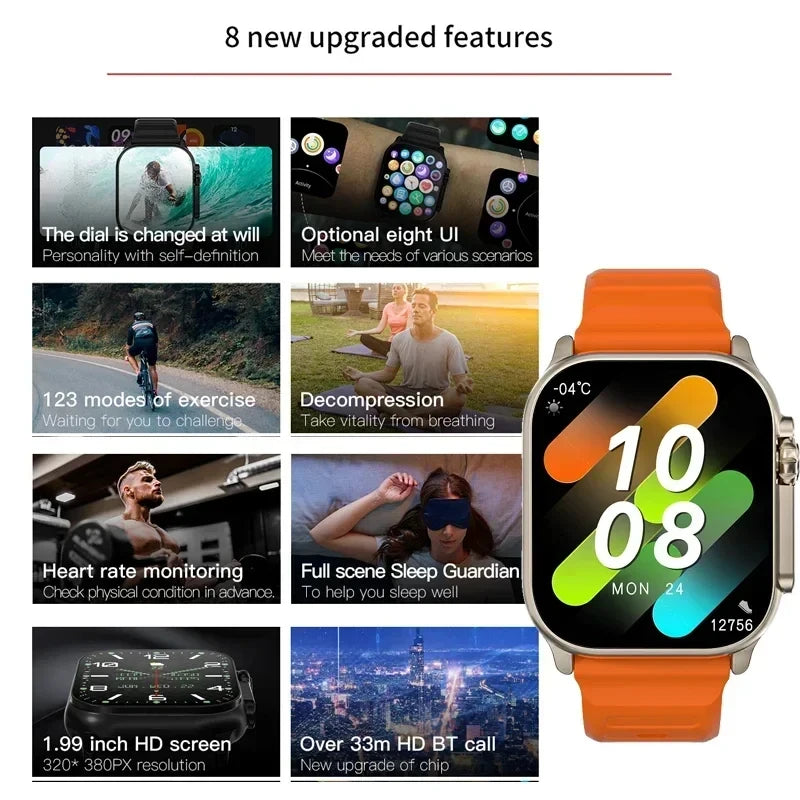 Stay Connected in Style! 💬⌚️ Discover the Ultimate Smart Watch for Heart Health, Sports Tracking & Messages – Perfect for Everyone! #SmartWatch #Fitness #TechTrends